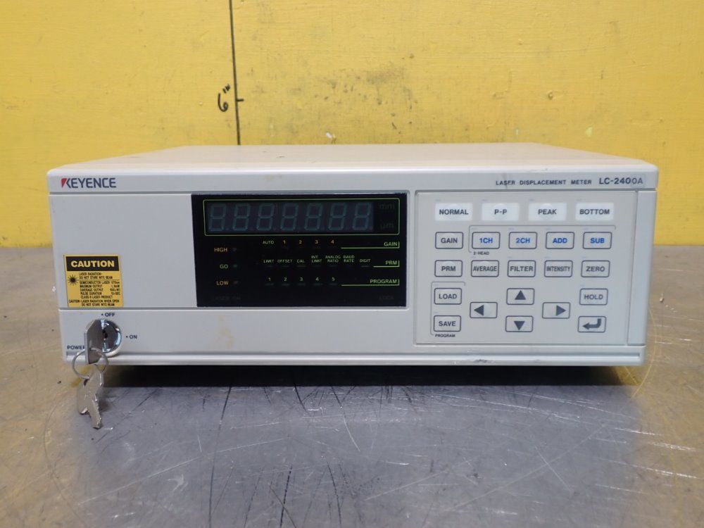 Keyence Laser Displacement Meter - Lc-2400a