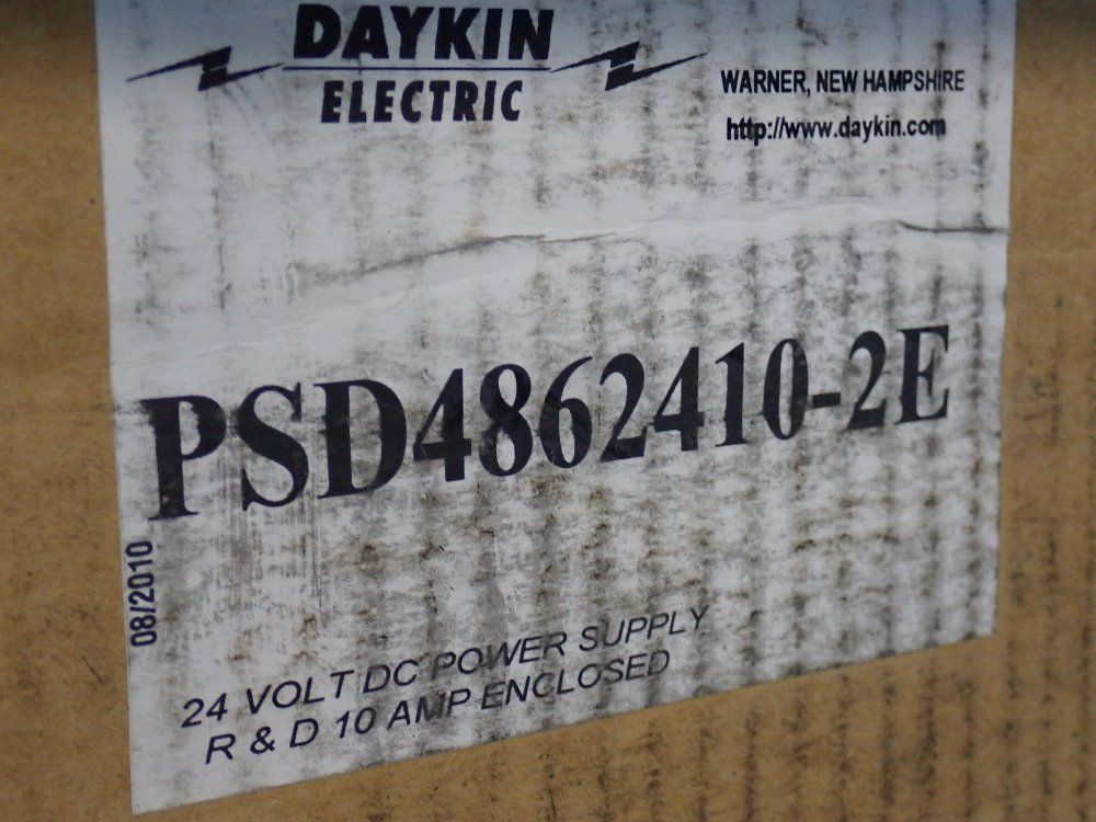 Daikin Electric 24v Dc Power Supply - Psd4862410-2e
