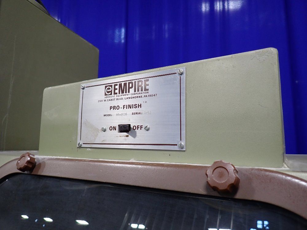 Empire 36" X 25" X 31" Id Blast Cabinet - Ff-2636