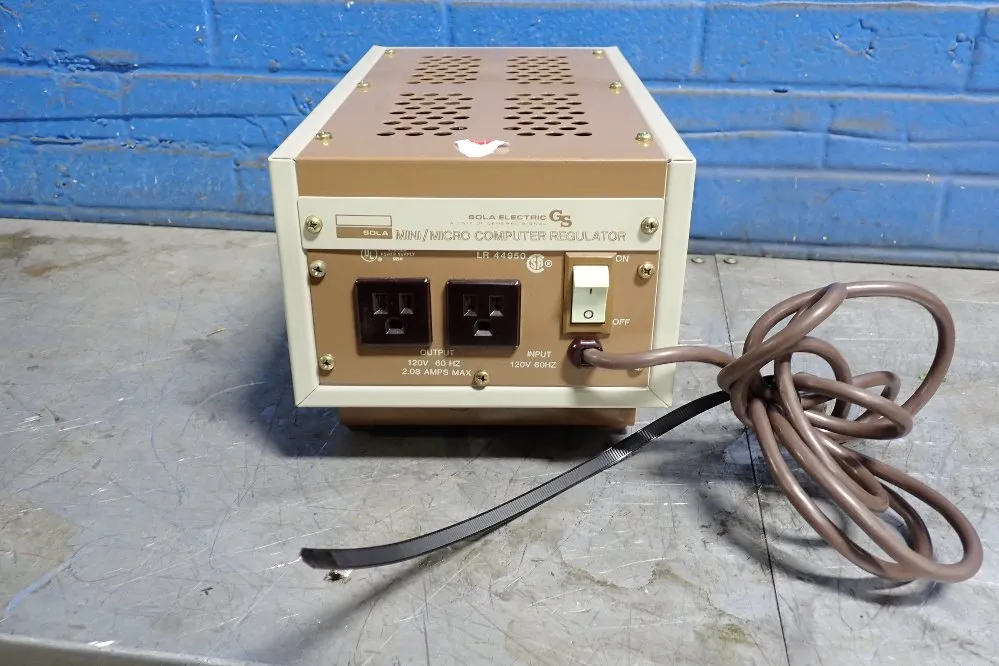 Sola Electric Mini/micro Computer Regulator - Lr 44950