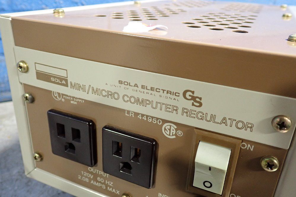 Sola Electric Mini/micro Computer Regulator - Lr 44950