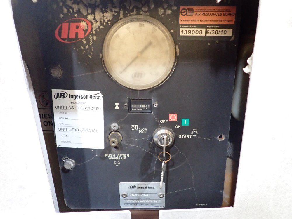 Ingersoll Rand Diesel Compressor - Airsourceplus