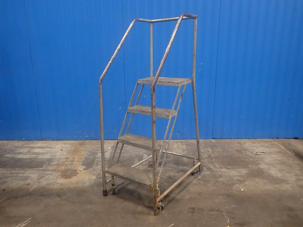 I.d. Cotterman 4 Step Rolling Ladder