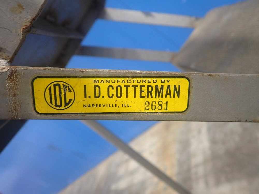 I.d. Cotterman 4 Step Rolling Ladder