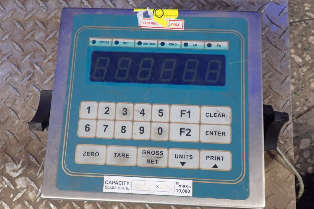 Industrial Data Systems 1000 Lbs Floor Scale - Id5440