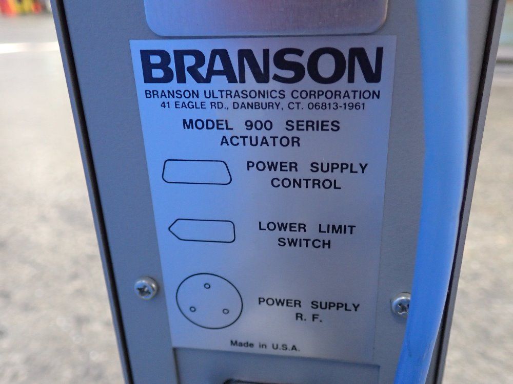 Branson Ultrasonic Welder - 900 Series