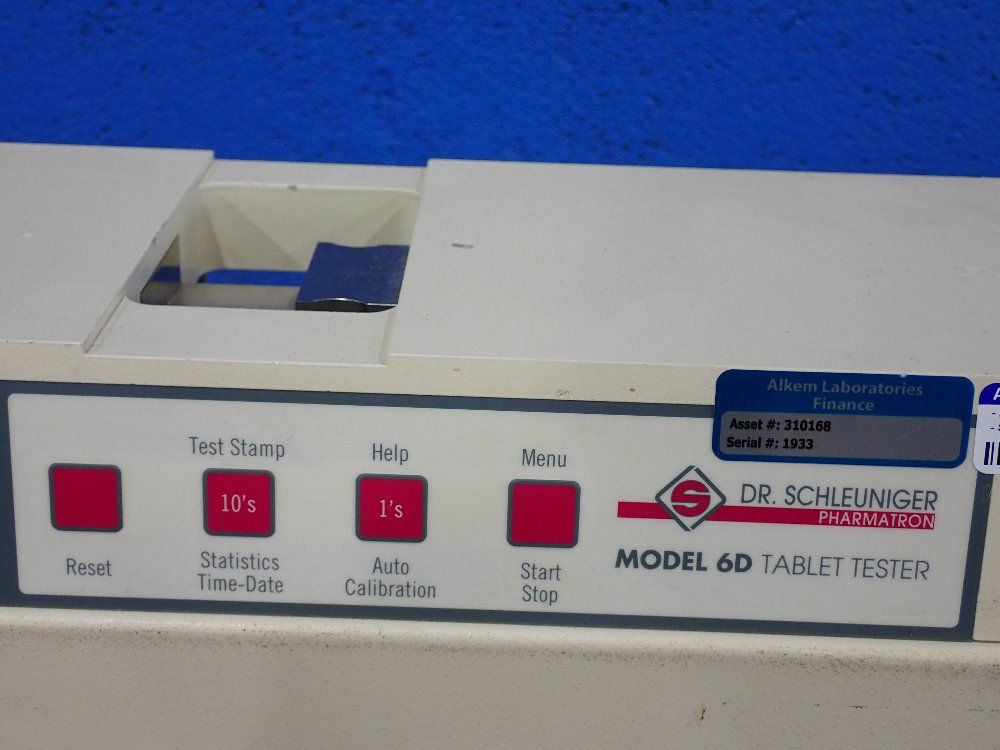 Dr. Schleuniger Pharmatron Tablet Tester - 6d