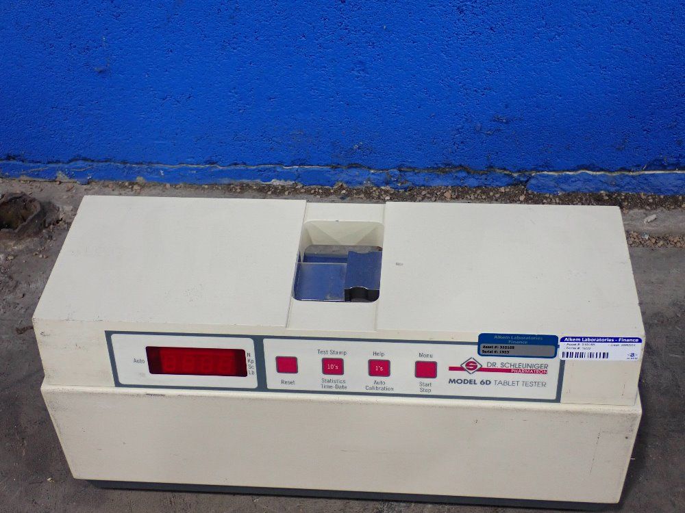 Dr. Schleuniger Pharmatron Tablet Tester - 6d