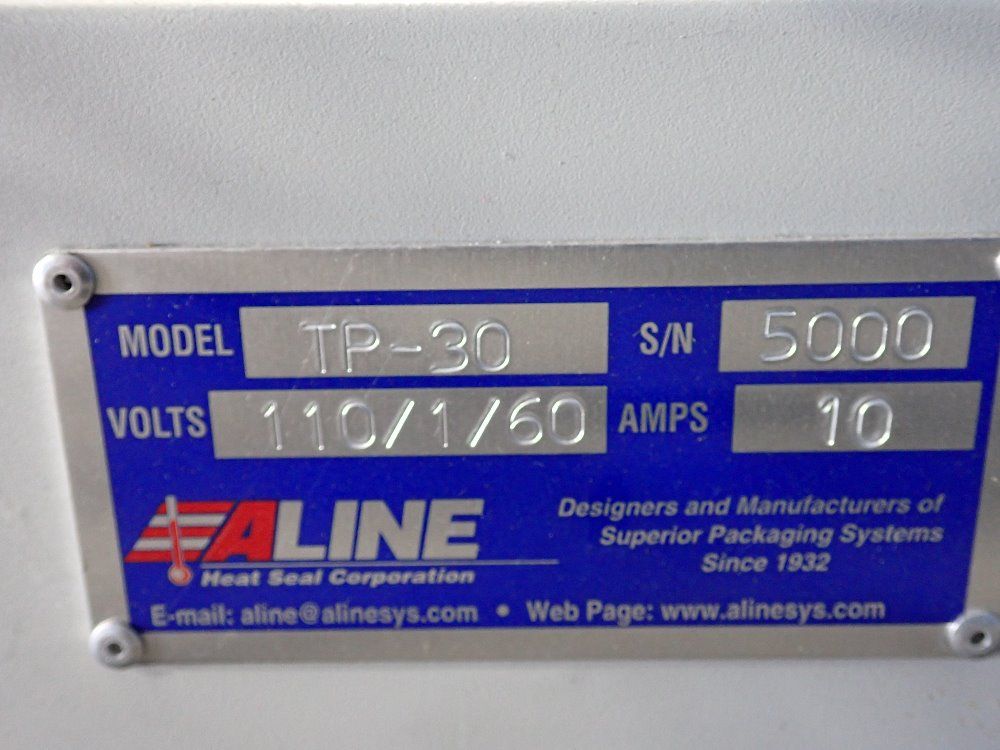 Aline Heat Seal Corp. 30" Heat Sealer - Tp-30