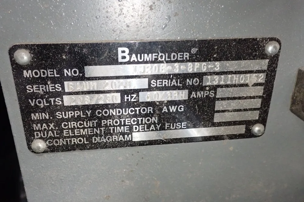 Baum Folder - 13208-3-8fg-3