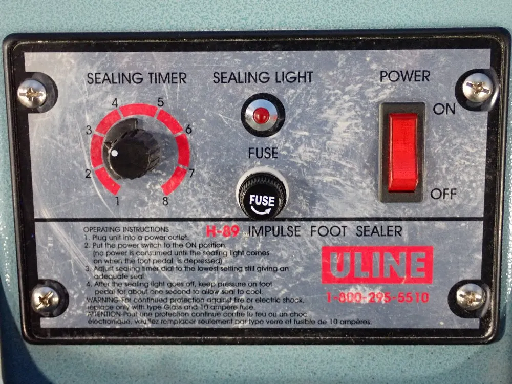 Uline 18" Impulse Foot Sealer - Kf-450f