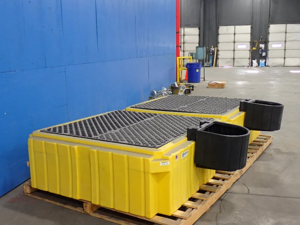 Ultratech International Inc. (2) 52"wx52"lx21"h Intermediate Bulk Container