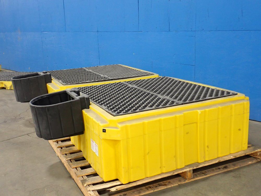 Ultratech International Inc. (2) 52"wx52"lx21"h Intermediate Bulk Container