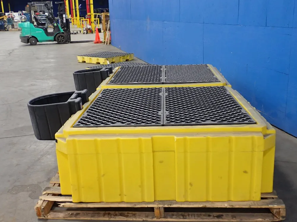 Ultratech International Inc. (2) 52"wx52"lx21"h Intermediate Bulk Container