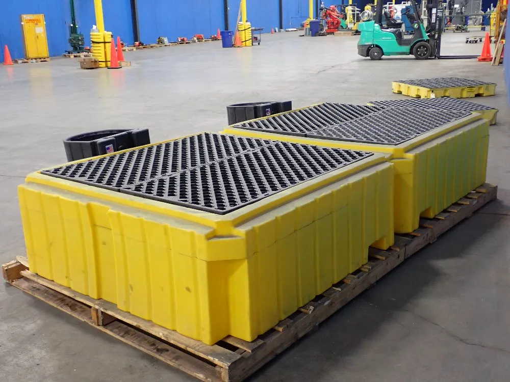 Ultratech International Inc. (2) 52"wx52"lx21"h Intermediate Bulk Container