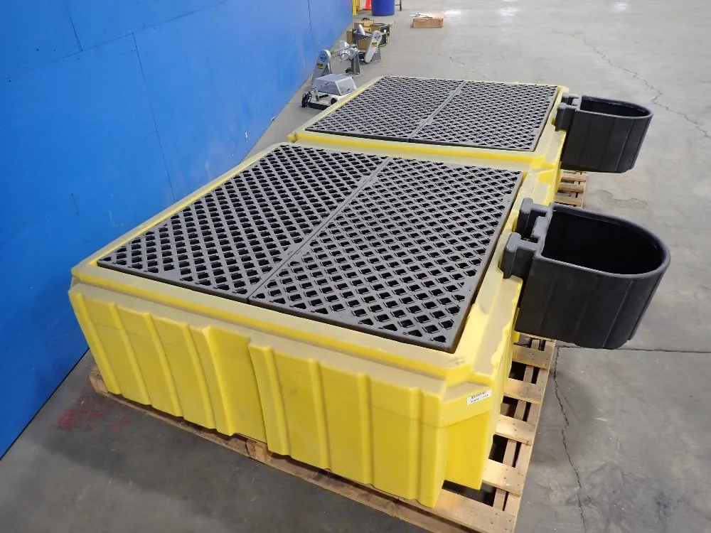 Ultratech International Inc. (2) 52"wx52"lx21"h Intermediate Bulk Container