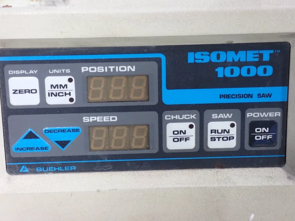 Buehler Ltd. 15" Precision Saw - Isomet 1000/11-2180