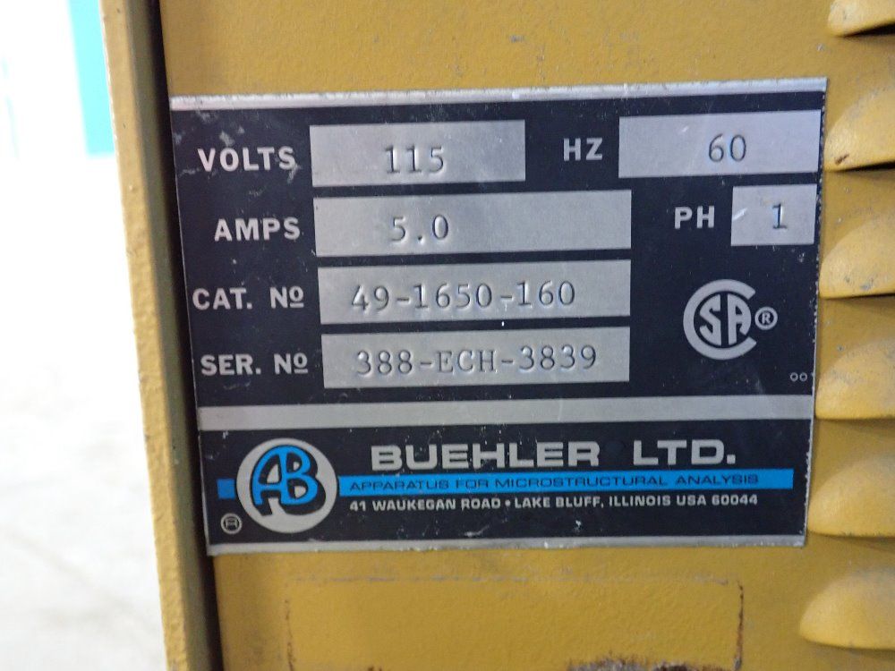 Buehler Ltd Polishergrinder