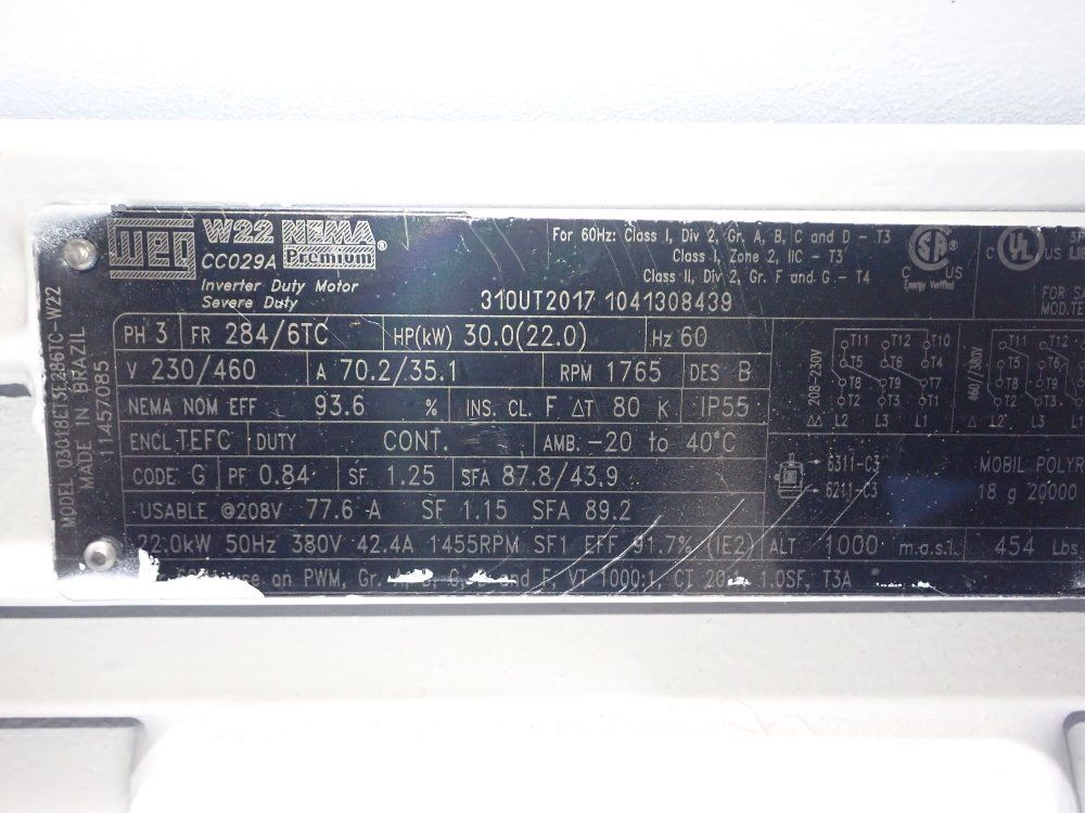 Sunsource/eps 30 Hp Hydraulic Unit - Rm-24-22