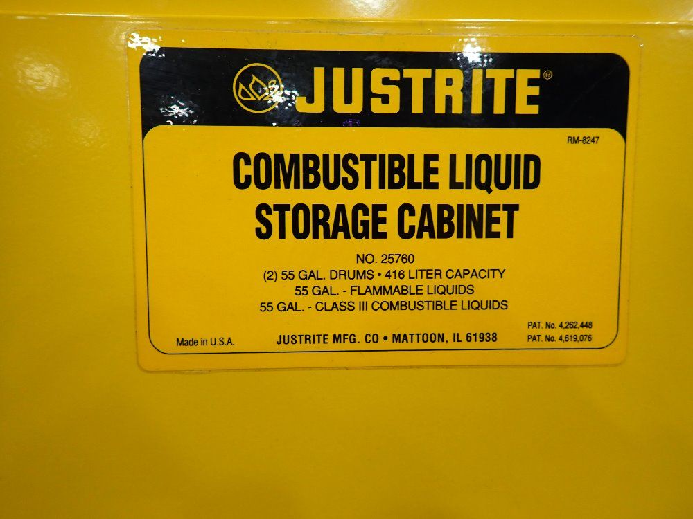 Justrite 56"x32"x61" Flammable Storage Cabinet - 25760