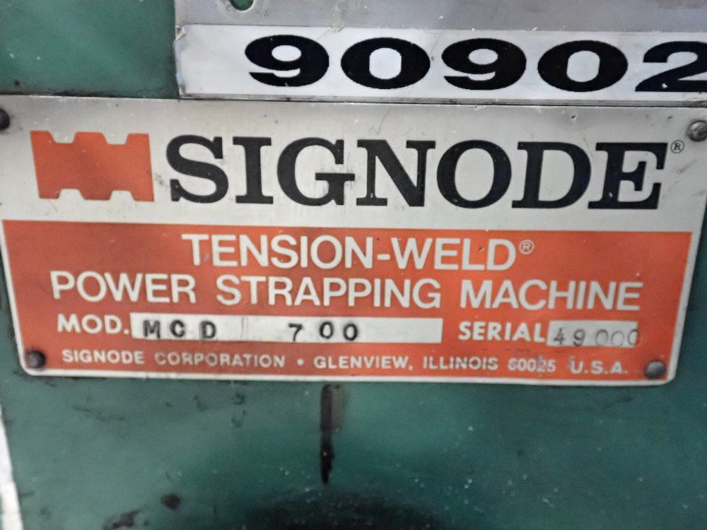 Signode 37"x17" Strapping Machine - 700