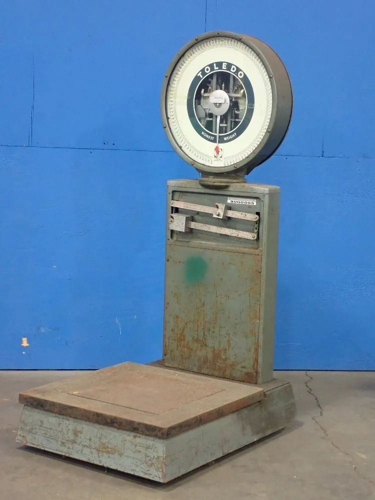 Toledo Scale Co. 1600 Lbs. Scale - 2881