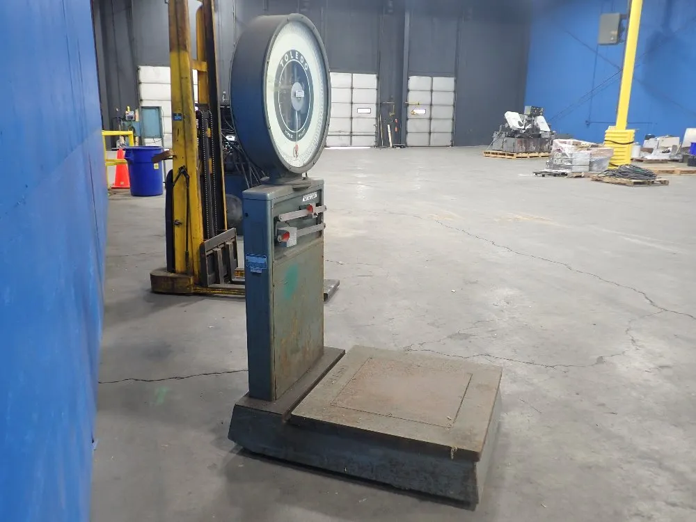 Toledo Scale Co. 1600 Lbs. Scale - 2881