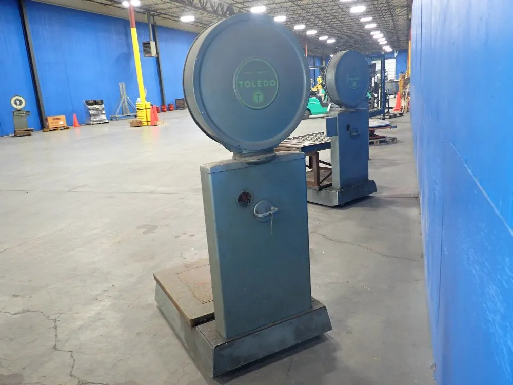 Toledo Scale Co. 1600 Lbs. Scale - 2881