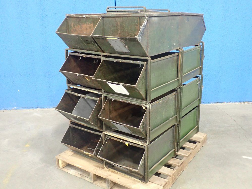 14.5"lx24"wx11"h Metal Storage Bins