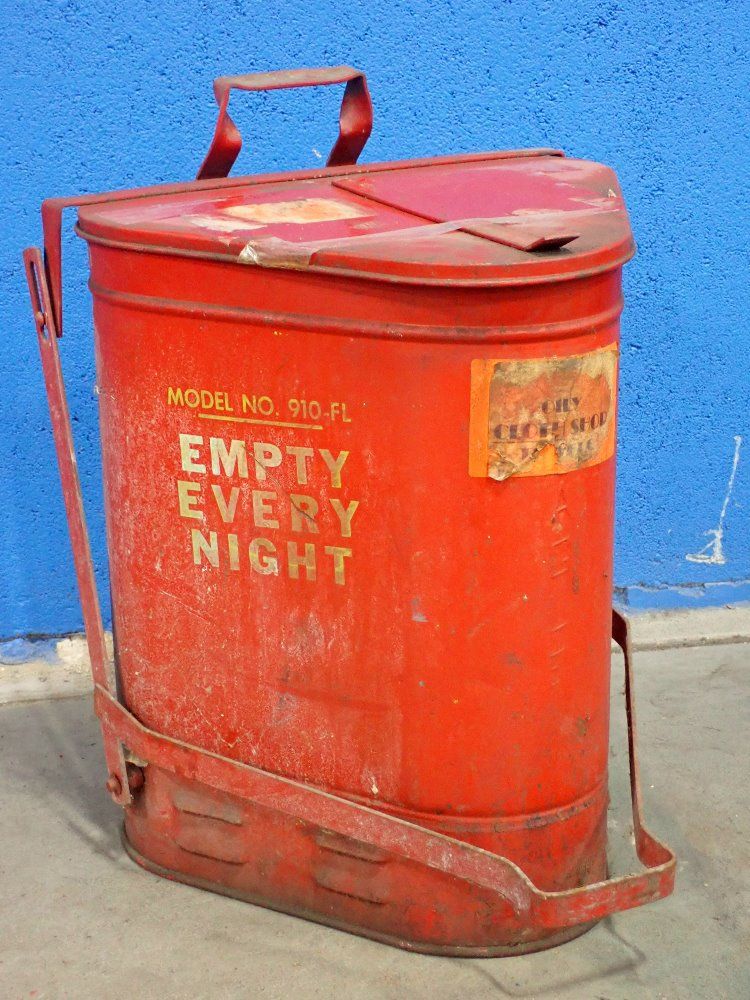 Eagle Mfg. Co. 14 Gallons Combustible Waste Container - 914-fl