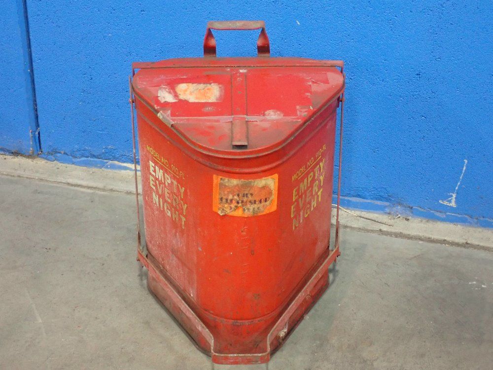 Eagle Mfg. Co. 14 Gallons Combustible Waste Container - 914-fl