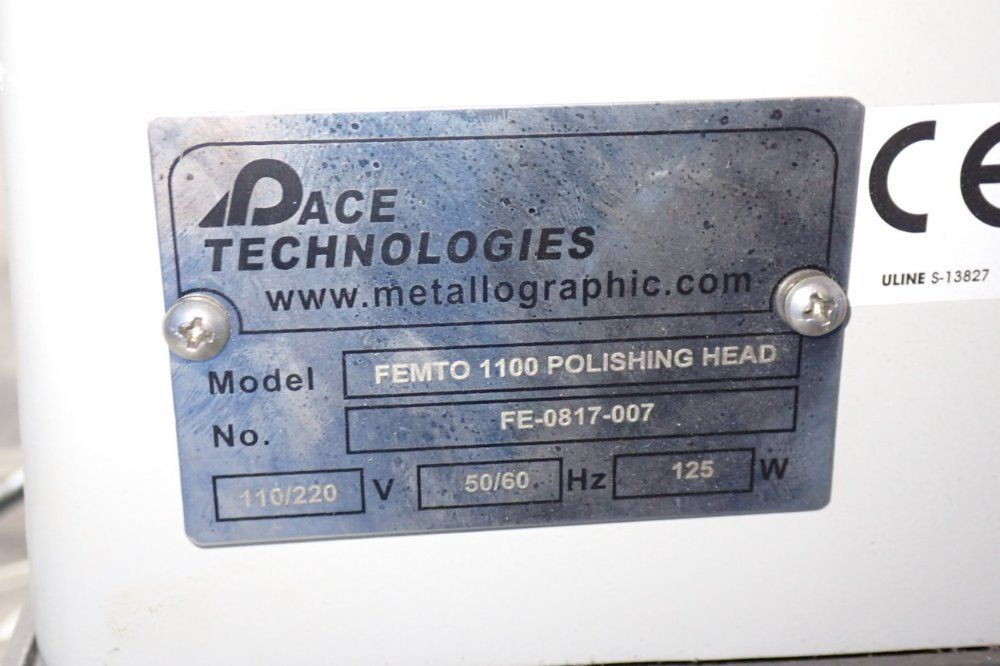 Pace Technologies Semi Automated Polishing Head - Femto 110