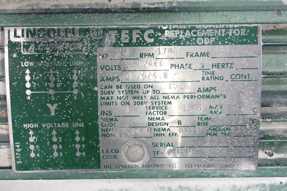 Peerless 5 Hp Pump - F1-1020am-bf