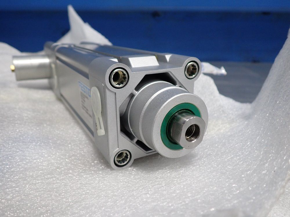 Festo 145psi Pneumatic Cylinder - Dnc-63-100-ppv-s2-k3-kp