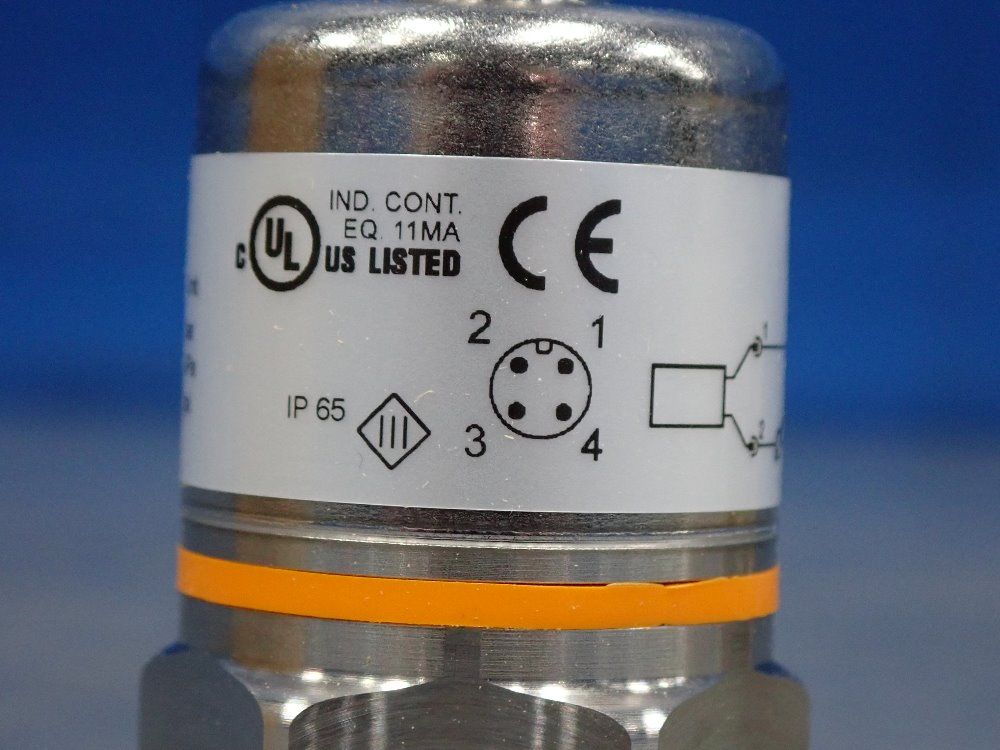 Ifm 1/4" Npt Pressure Sensor - Pa3224