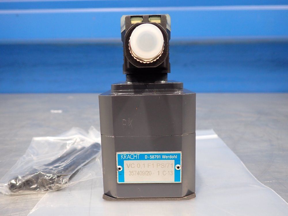 Kracht 5800psi Working Pressure Gear Flow Meter - Vc 0.1 F1 Ps/71