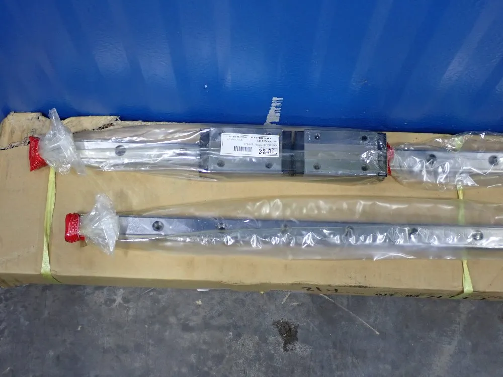 Thk 58" X 1" X 1" Linear Guide Rail With Runner Blocks - Hsr30lr2ssc1e+1480s