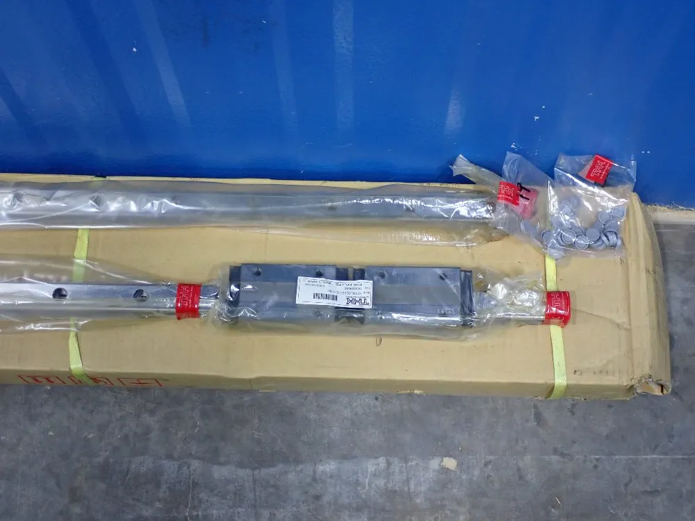 Thk 58" X 1" X 1" Linear Guide Rail With Runner Blocks - Hsr30lr2ssc1e+1480s