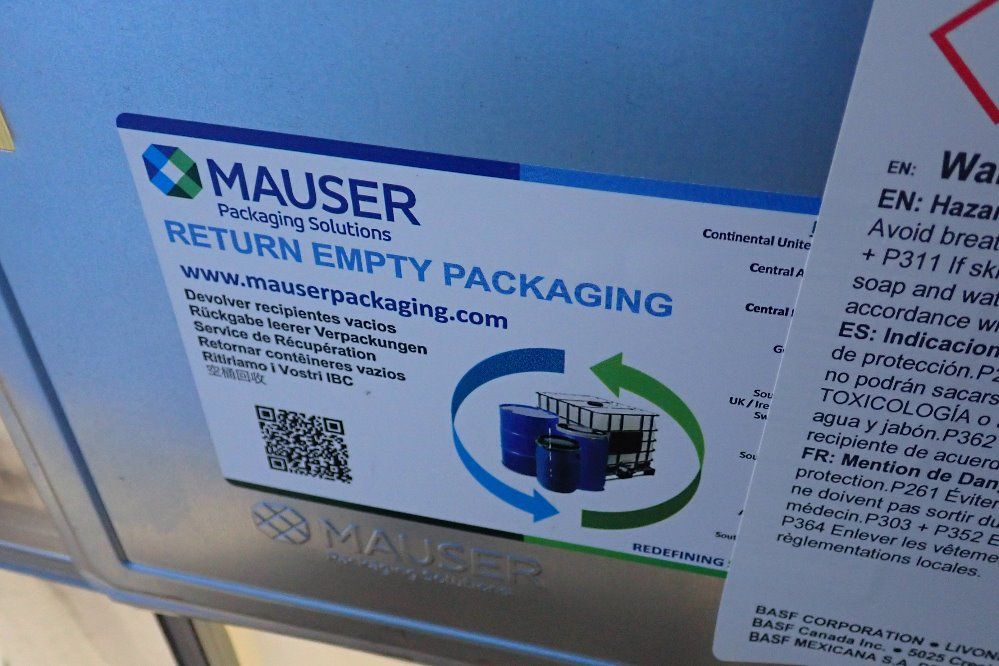 Mauser 250 Gallons Max Ibc Tote