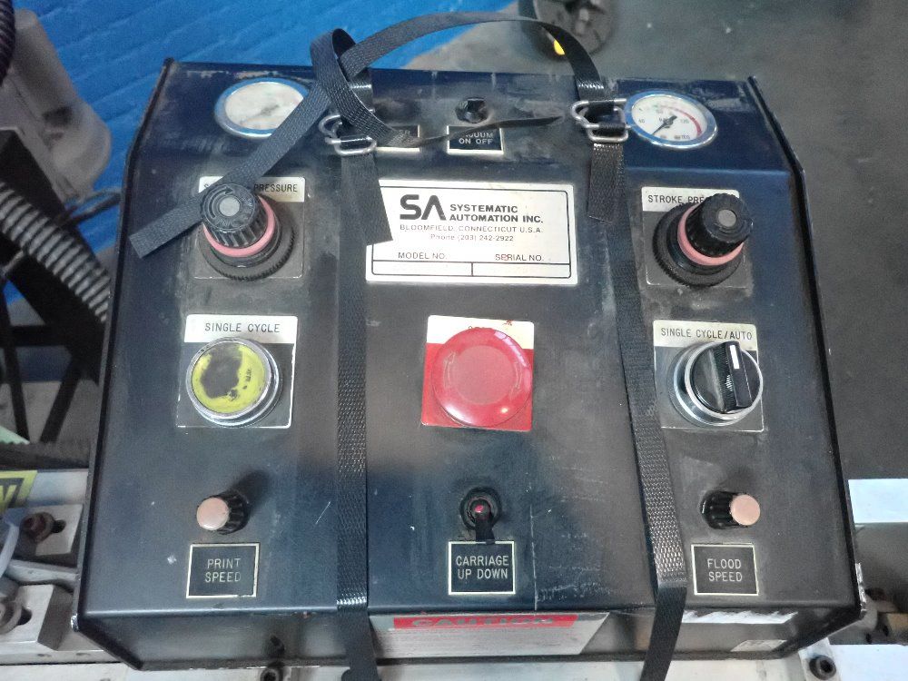 Systematic Automation 1/2 Hp Screen Printer - 665000-dsk3.5