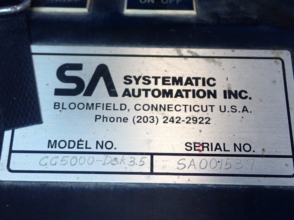 Systematic Automation 1/2 Hp Screen Printer - 665000-dsk3.5