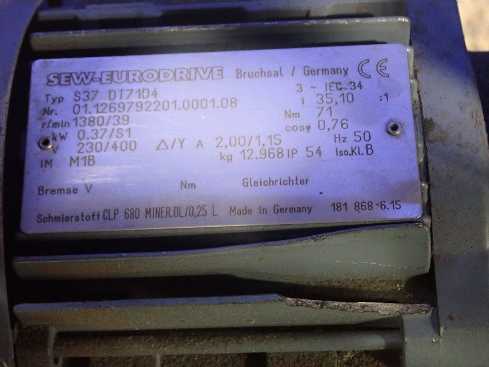 4" X 72" Belt Conveyor