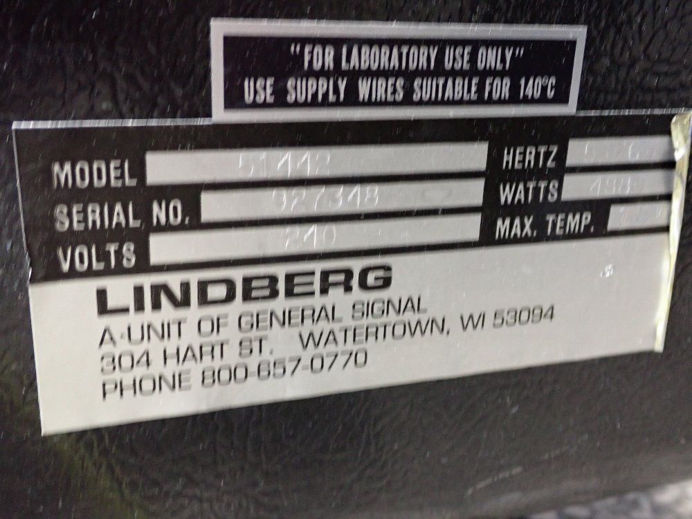 Lindberg 1200 C Tunnel Furnace - 5-1442