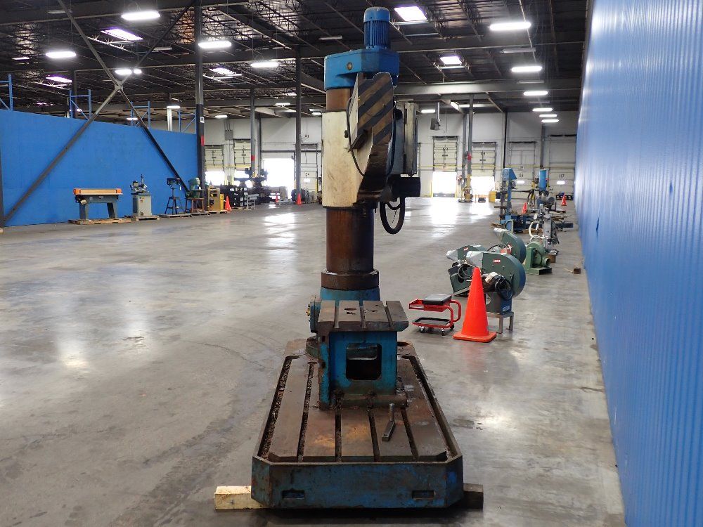 Summit 25" X 20" Table, Radial Arm Drill - 5-h