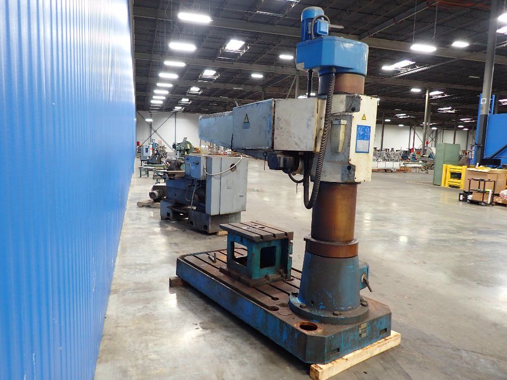 Summit 25" X 20" Table, Radial Arm Drill - 5-h
