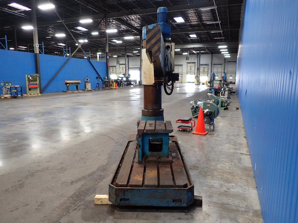 Summit 25" X 20" Table, Radial Arm Drill - 5-h