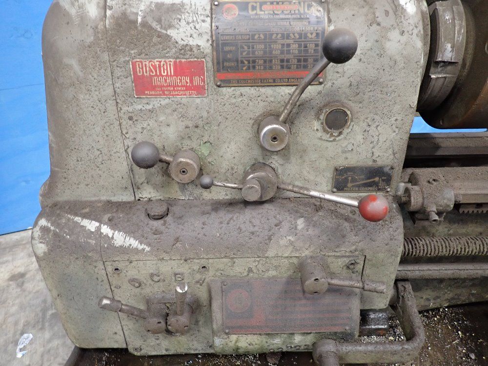 Clausing Colchester 15" X 48" Lathe
