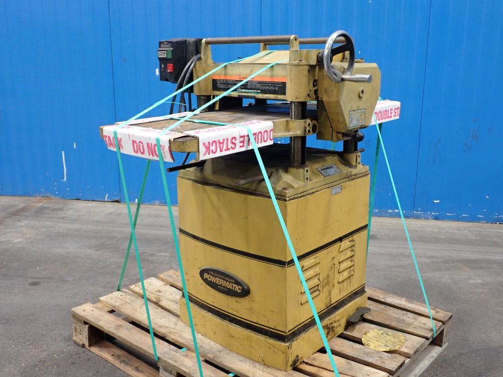 Used Powermatic Planer HGR Industrial Surplus