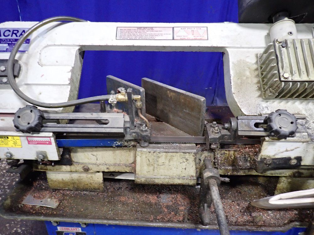 Used Acra Horizontal Band Saw HGR Industrial Surplus