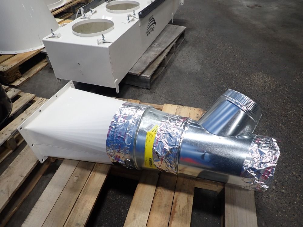 Used Oneida Cyclone Dust Collector W/ Filter Assembly HGR Industrial...